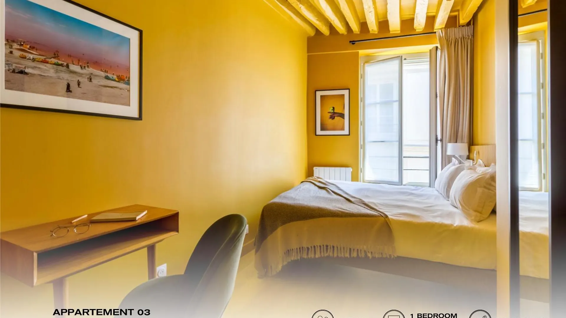 Apartment Ferienwohnung Beauquartier - Marais, Bourg Tibourg Paris Frankreich
