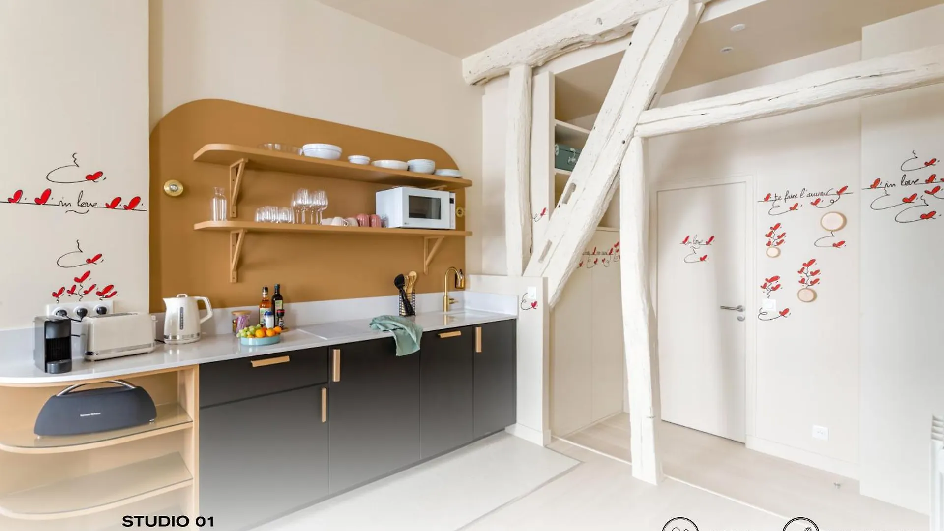 Apartment Ferienwohnung Beauquartier - Marais, Bourg Tibourg Paris Frankreich