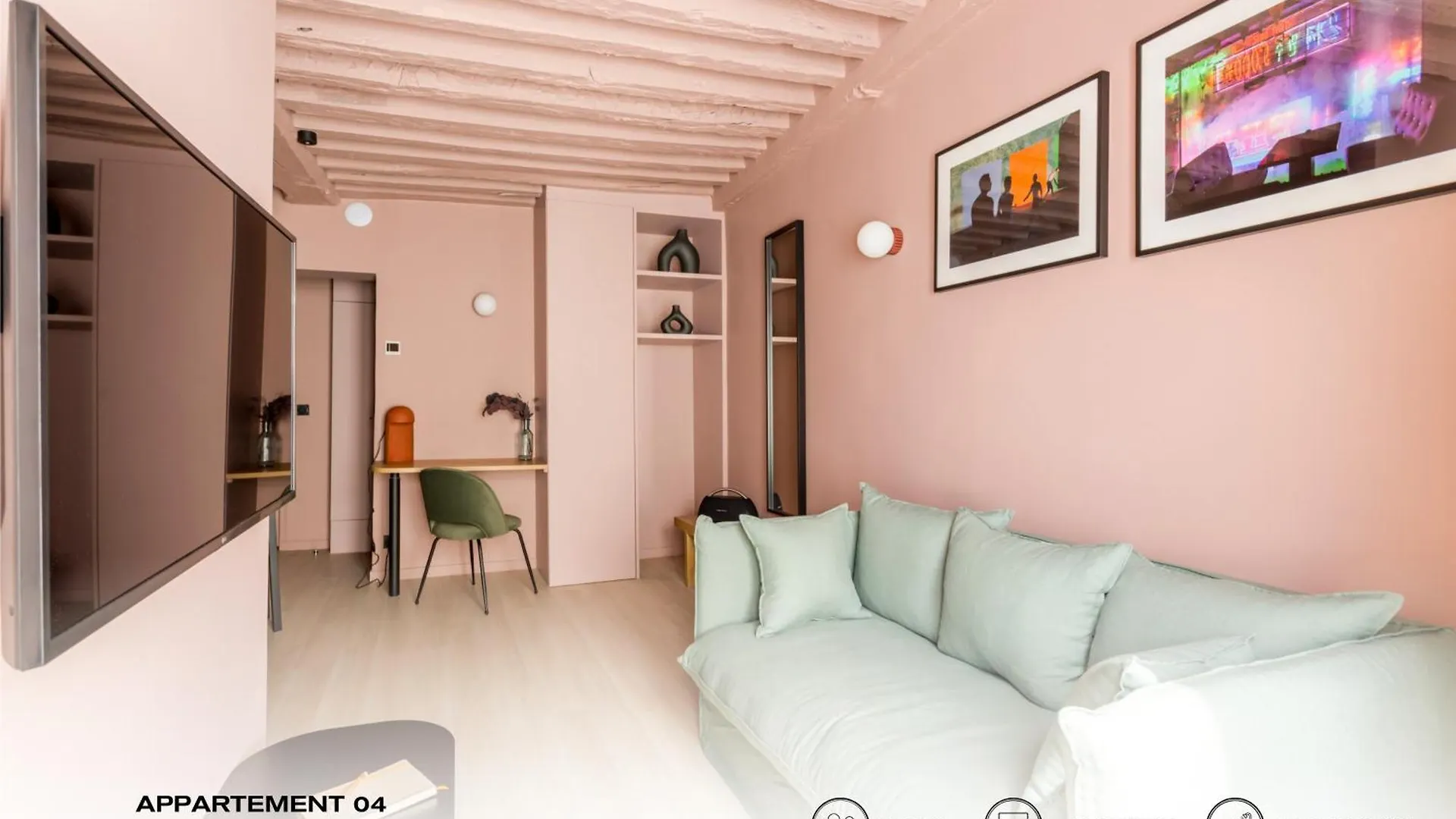 Ferienwohnung Beauquartier - Marais, Bourg Tibourg Paris