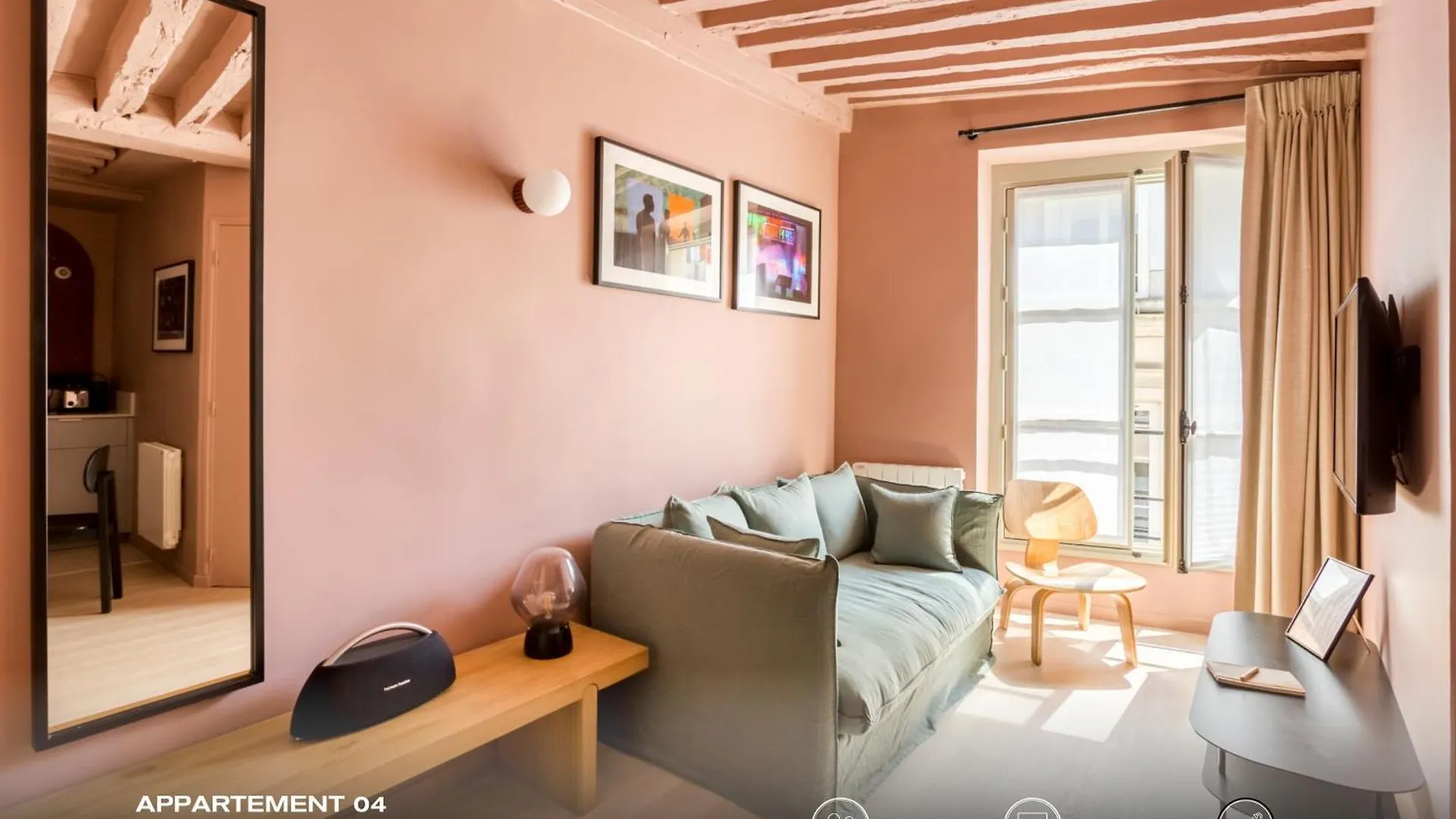 Apartment Ferienwohnung Beauquartier - Marais, Bourg Tibourg Paris